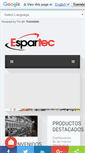 Mobile Screenshot of espartec.com.mx